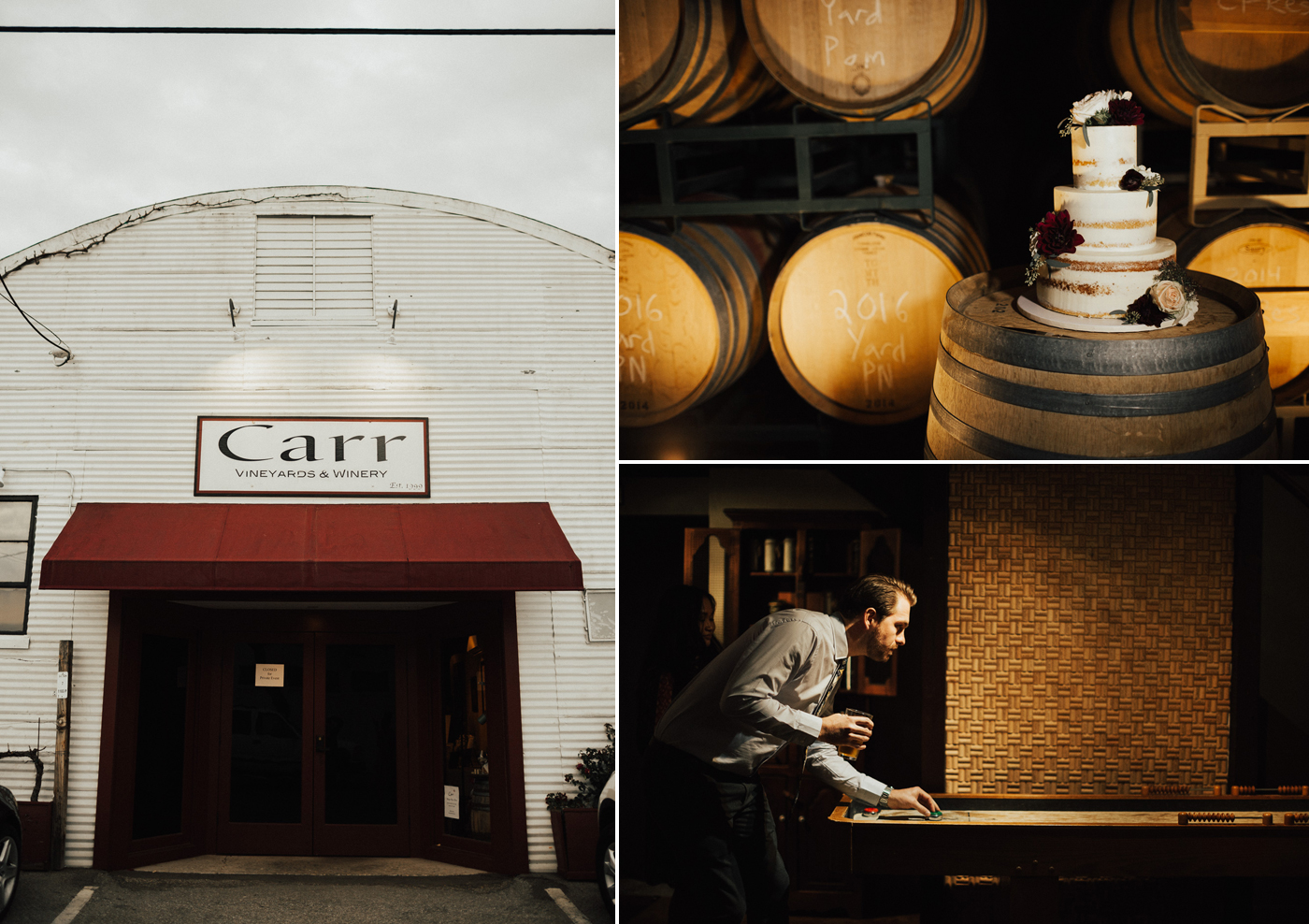 Carr Winery Wedding photos
