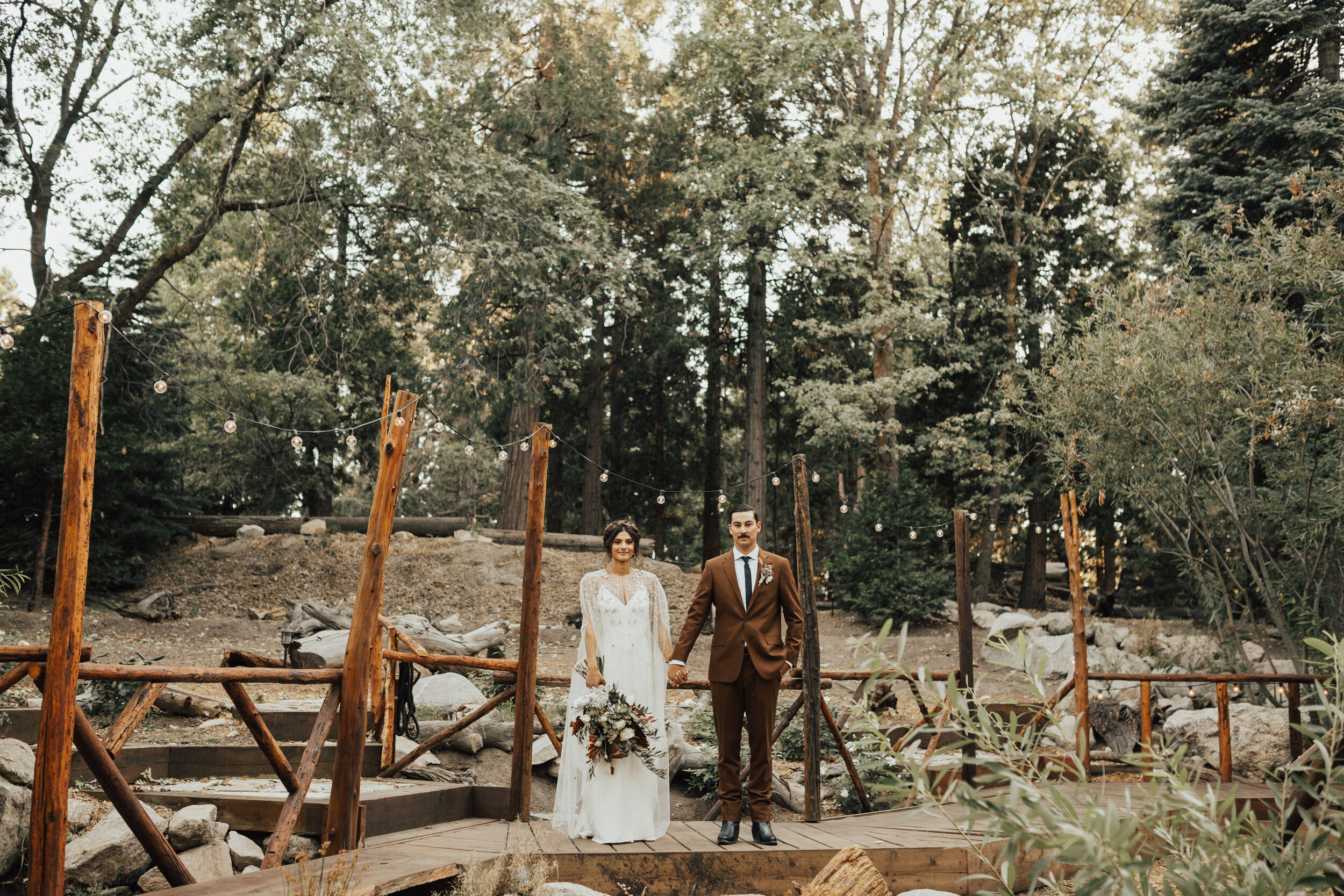 Carle &amp; Kurt’s Modern Rustic Camp Wedding on BRIDES